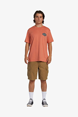 Billabong Crayon Wave Erkek Turuncu T-Shirt ABYZT02255-31555