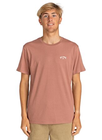 Billabong Açık Kahve Erkek Bisiklet Yaka Regular Fit T-Shirt EBYKT00100_ARCH  KTTP