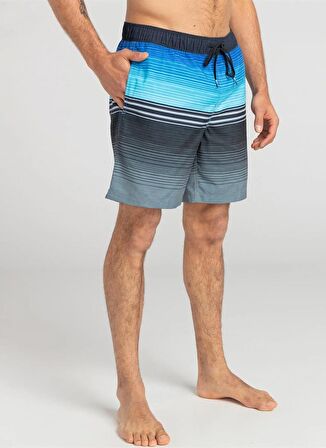 Billabong Mavi Erkek Şort Mayo EBYJV00130_ALL DAY HTR STRIPES LB