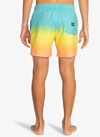 Billabong Mavi - Sarı Erkek Şort Mayo EBYJV00121_ALL DAY FADE LB
