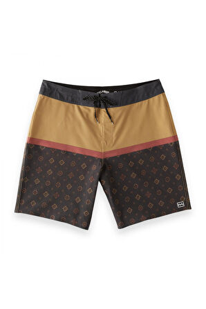 Billabong Abybs00458 Fifty50 Pro  Siyah-Kahverengi Erkek Şort