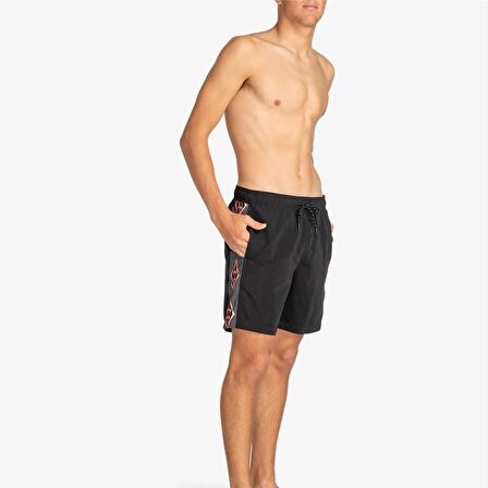 Billabong Dbah Lb Erkek Siyah Volley Short