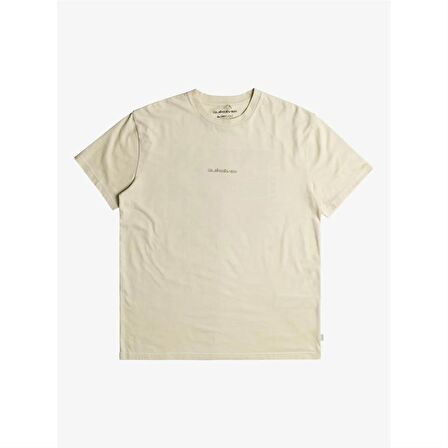 Quiksilver Peace Phase Ss Tee Ekru Erkek T-Shirt