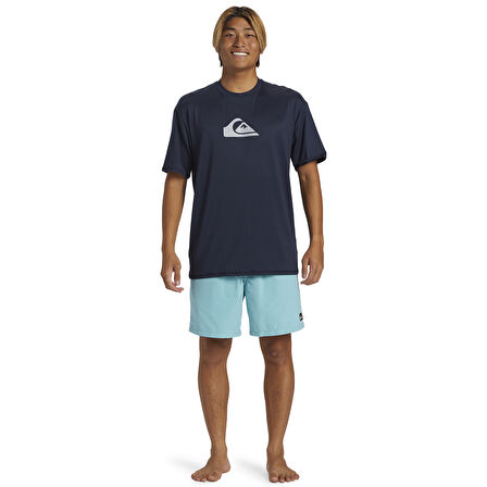 Everyday Surf Erkek Mavi Güneş Korumalı T-Shirt AQYWR03135-NA0