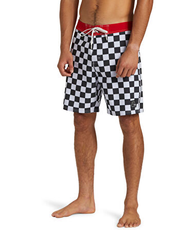 Quiksilver Original Straight Leg 18inç Erkek Şort AQYBS03623-KVJ6 Black