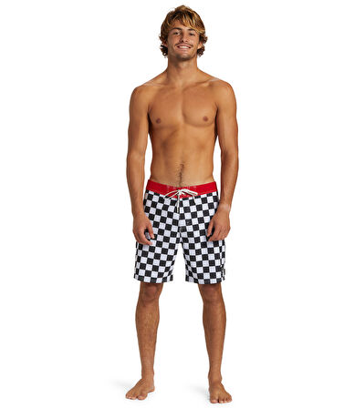 Quiksilver Original Straight Leg 18inç Erkek Şort AQYBS03623-KVJ6 Black