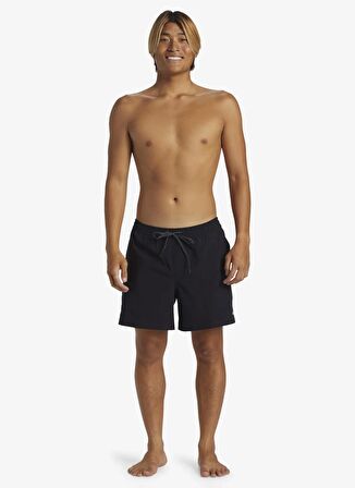 Quiksilver Siyah Erkek Şort Mayo AQYJV03141_SURFSILK SOLID VOLLEY 16