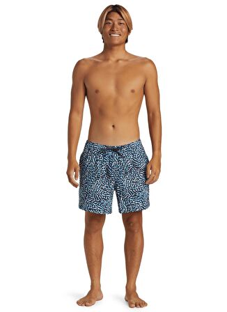 Quiksilver Mavi Erkek Şort Mayo AQYJV03144_SURFSILK MIX VOLLEY 16