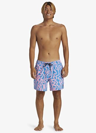 Quiksilver Pembe Erkek Şort Mayo AQYJV03144_SURFSILK MIX VOLLEY 16