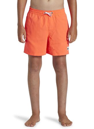 Quiksilver Turuncu Erkek Şort Mayo AQBJV03054-MKZ0-EVRYDY SOLID VOLEY