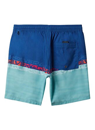 Quiksilver Mavi Erkek Şort Mayo AQYJV03150_ED WORDBLOCK VOLLEY 17