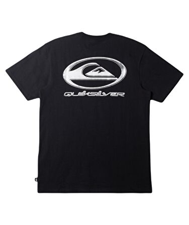 Quiksilver AQYZT09545 Chrome Logo Ss Stn Erkek Tişört