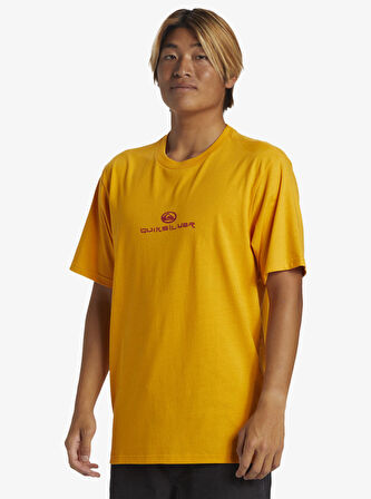 Quiksilver DRAGON FIST MOE SARI Erkek Tshirt