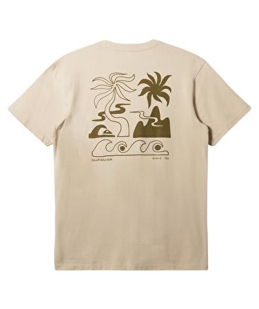 Quiksilver AQYZT09562 Tropical Breeze Mor Erkek Tişört