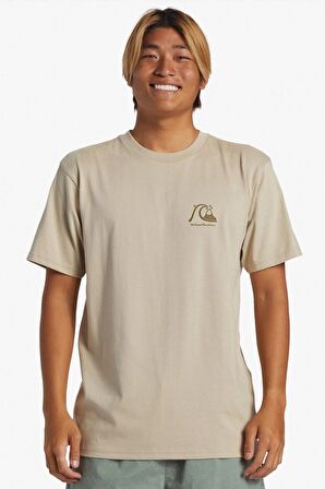 Quiksilver THE ORIGINAL BOARDSHORT MOR Bej Erkek Tshirt