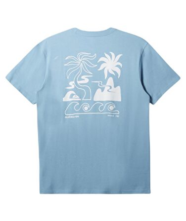 Quiksilver AQYZT09562 Tropical Breeze Mor Erkek Tişört