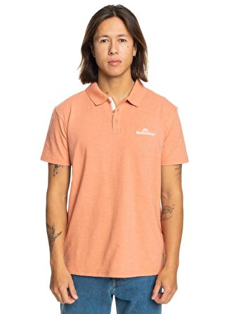 Quiksilver Baskılı Pembe Erkek Polo T-Shirt EQYKT04334_POLO STRETCH