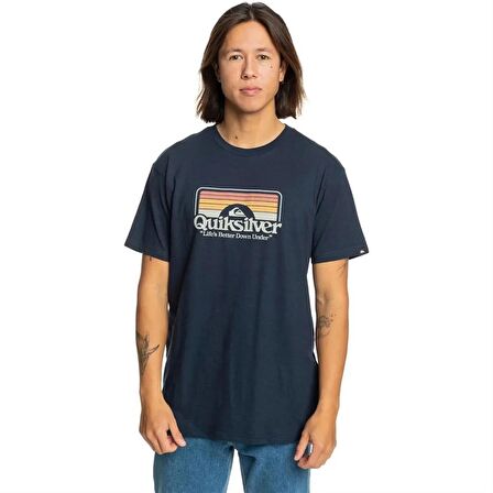 Quiksilver Step Insıde Ss Lacivert Erkek T-Shirt