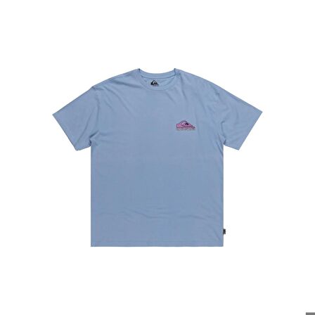 Quiksilver TAKE US BACK LOGO SS Mavi Erkek Tshirt