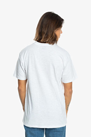 Quiksilver Riding Today Ss Erkek Beyaz T-Shirt EQYZT07676-10