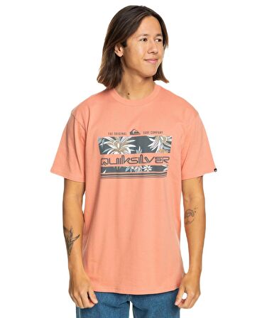 Quiksilver EQYZT07679 Tropical Rainbow Ss Erkek Tişört