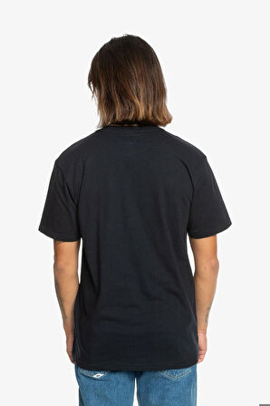 Quiksilver One Last Surf Ss Erkek Siyah T-Shirt EQYZT07674-10010