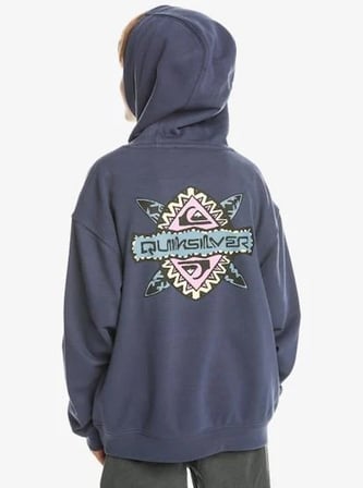 Quiksilver Drybridge Hoodie Çocuk Sweatshirt EQBFT03878-BQY0 Crown Blue