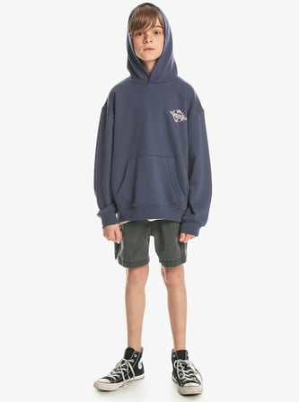 Quiksilver Drybridge Hoodie Çocuk Sweatshirt EQBFT03878-BQY0 Crown Blue