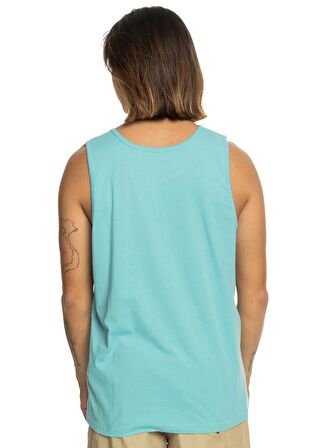 Quiksilver Mavi Erkek O Yaka Standart Fit Baskılı Atlet EQYZT07661_COMP LOGO TANK