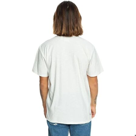 Quiksilver SLUB ROUNDNECK BEYAZ Erkek Tshirt