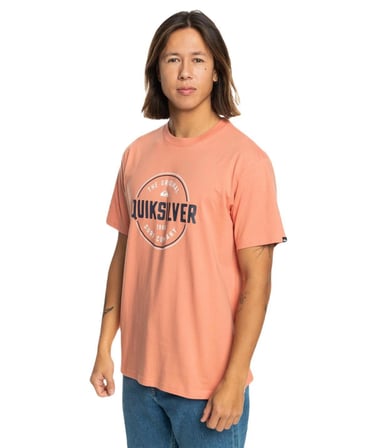 Quiksilver EQYZT07680 Circle Up Ss Erkek Tişört