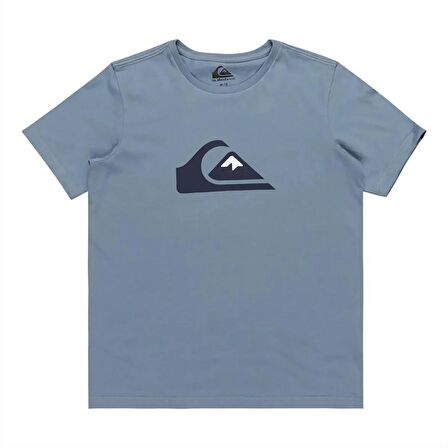 Quiksilver Comp Logo Ss Yth Çocuk Mavi T-Shirt