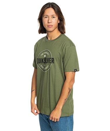 Quiksilver EQYZT07680 Circle Up Ss Erkek Tişört