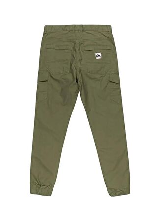 Quiksilver Lastikli Paça Yeşil Erkek Outdoor Pantolonu EQYNP03296_MW CUFFED CARGO