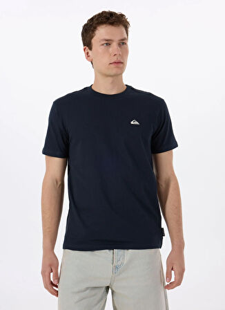 EQYZT07711 BASIC SS TEE YOUNG MEN Lacivert Bisiklet Yaka Normal Kalıp Erkek T-Shirt