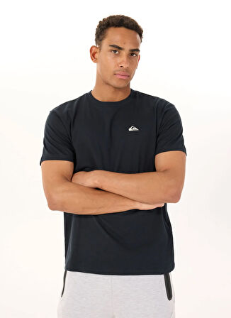 EQYZT07711 BASIC SS TEE YOUNG MEN Siyah Bisiklet Yaka Normal Kalıp Erkek T-Shirt