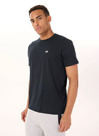 EQYZT07711 BASIC SS TEE YOUNG MEN Siyah Bisiklet Yaka Normal Kalıp Erkek T-Shirt