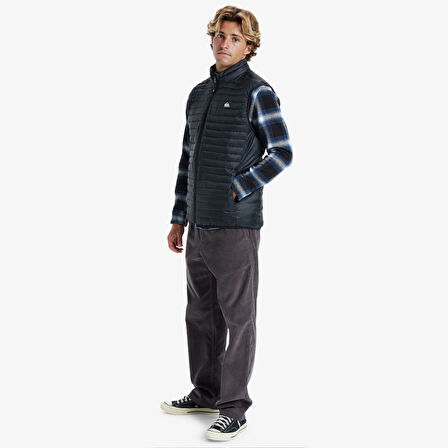 Quiksilver Scaly Insulated Erkek Siyah Yelek