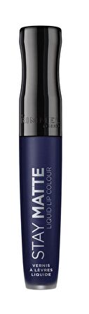 Rimmel London Ruj Stay Matte Liquid Lipstick 830 Blue Iris