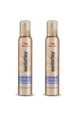 Wellaflex Saç Köpüğü 200ml 2. Gün x 2 Adet