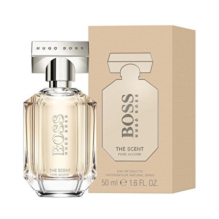 Hugo Boss The Scent Pure Accord EDT Çiçeksi Kadın Parfüm 50 ml  