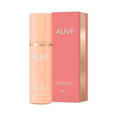 Hugo Boss Alive Pudrasız Sprey Deodorant 100 ml