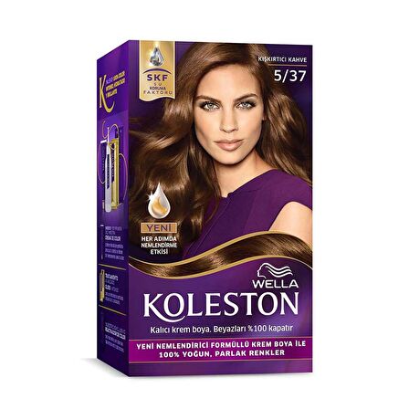 Wella Koleston 5/37 Kit Boya Kışkırtıcı Kahve