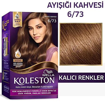 Wella Koleston 6/73 Kit Boya Ayışığı Kahvesi