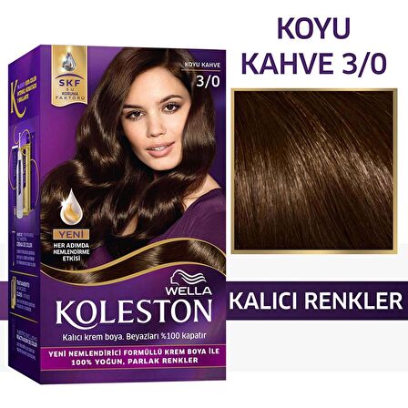 Wella Koleston 3/0 Kit Boya Koyu Kahve