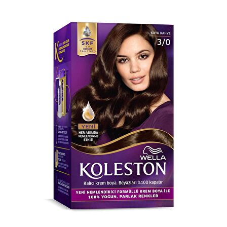 Wella Koleston 3/0 Kit Boya Koyu Kahve