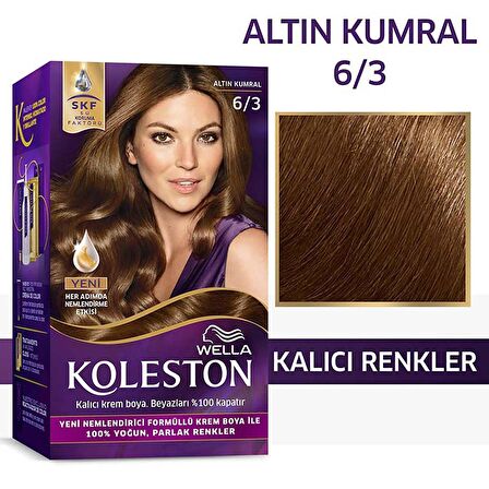 Wella Koleston 6/3 Kit Boya Altın Kumral