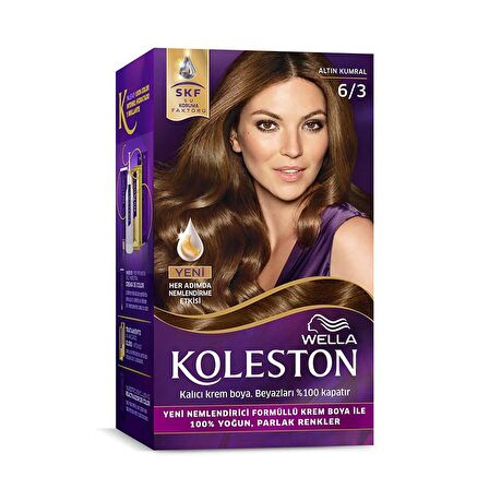 Wella Koleston 6/3 Kit Boya Altın Kumral