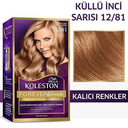 Wella Koleston 12/81 Kit Boya Küllü İnci Sarısı