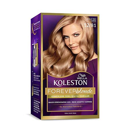 Wella Koleston 12/81 Kit Boya Küllü İnci Sarısı